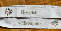 Besticktes Tischband/Schleife „Herzlich Willkommen“ - 144 cm Niedersachsen - Uelzen Vorschau