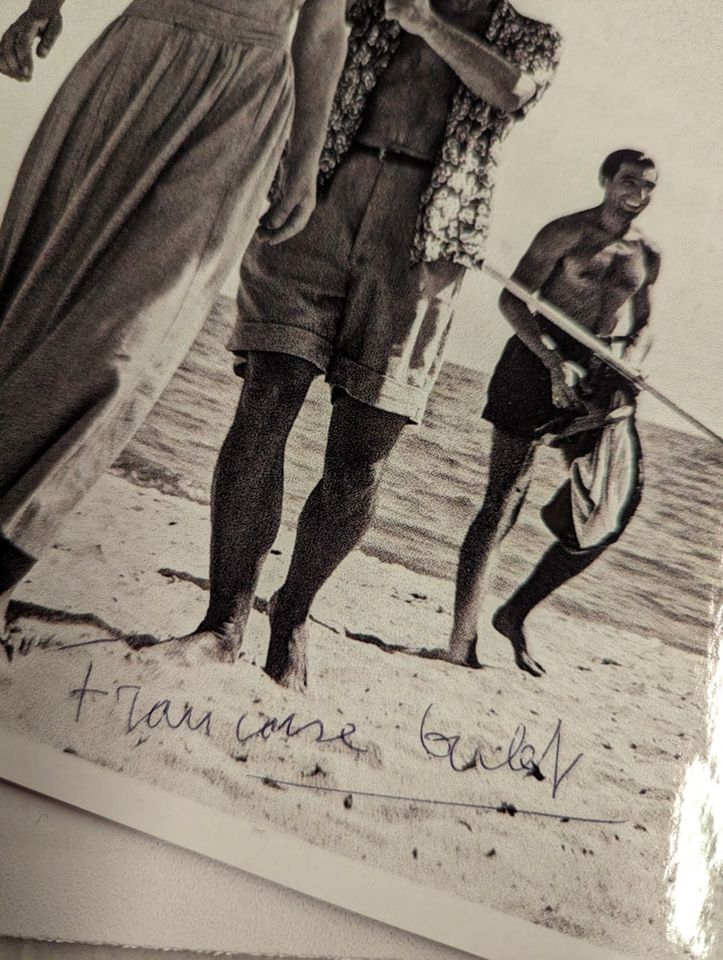 Pablo Picasso und Francoise Gilot, original signiert, Foto in Bad Bevensen
