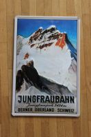 Blechschild Nostalgieschild "Jungfraubahn" Schweiz Saarland - Heusweiler Vorschau