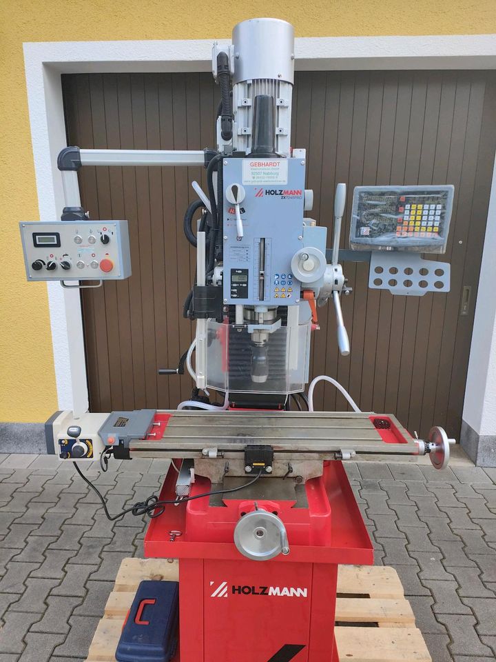 Fräsmaschine Bohr- Fräsmaschine Holzmann ZX7045PRO Digitalanzeige Aktion in Nabburg