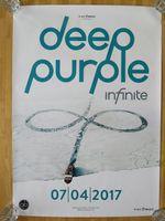 DEEP PURPLE 2017 PROMO POSTER INFINITE DIN A1 CD LP Markersdorf bei Görlitz - Gersdorf Vorschau