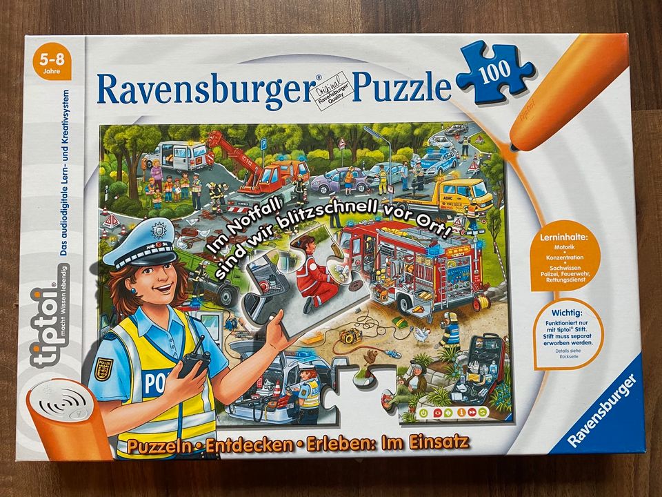 Ravensburger Puzzle tiptoi „Im Einsatz“ in Barsinghausen