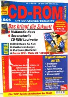 CD ROM Magazin - Nr. 5 / Mai 1995 - ohne CD - gut erhalten Hessen - Biebesheim Vorschau
