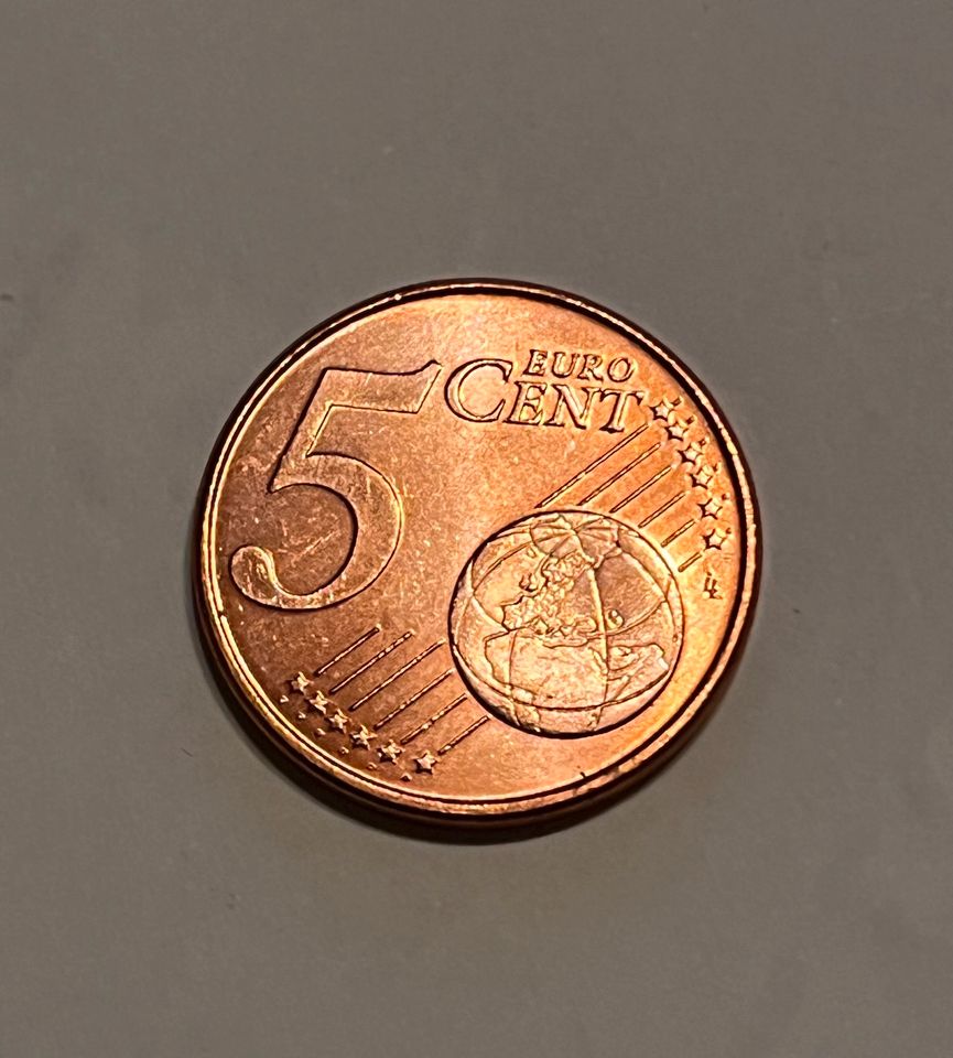 5 Euro Cent Münze Belgien in Osnabrück