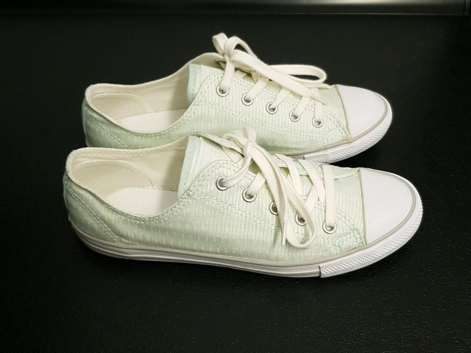 Converse Chuck Taylor Dainty Ox mint grün Gr. 38 *top Zustand* in Mainaschaff