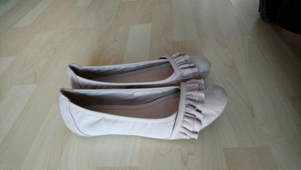 Ballerina Schuhe von Graceland in Größe 41 in rosa in Herzogenaurach