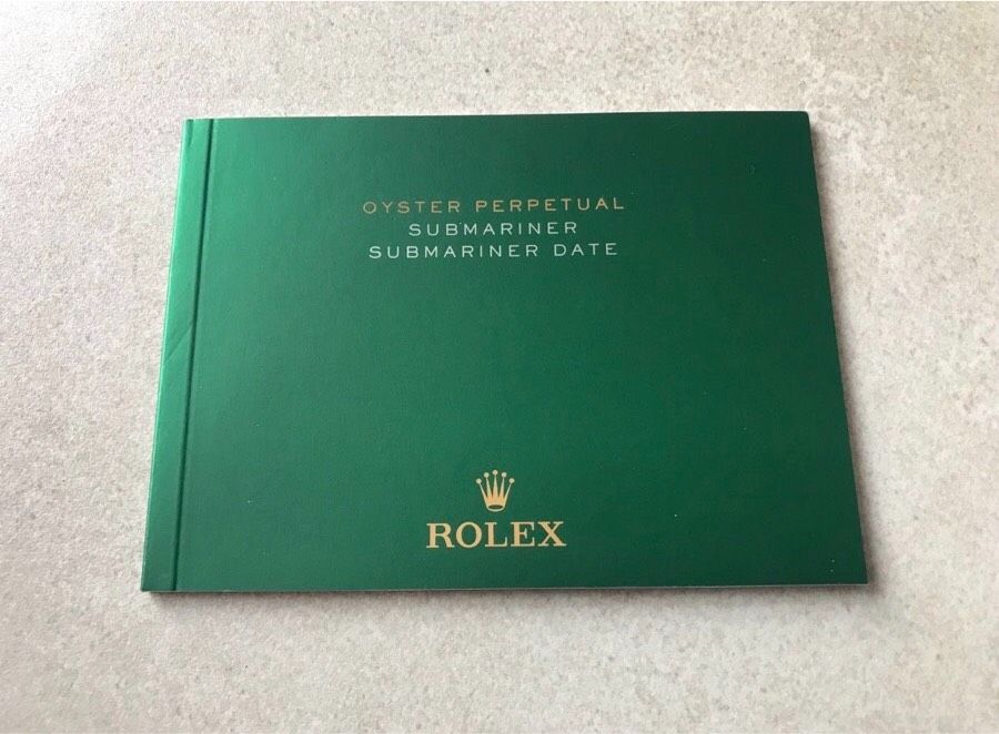 Rolex Submariner Booklet in Kaltenkirchen