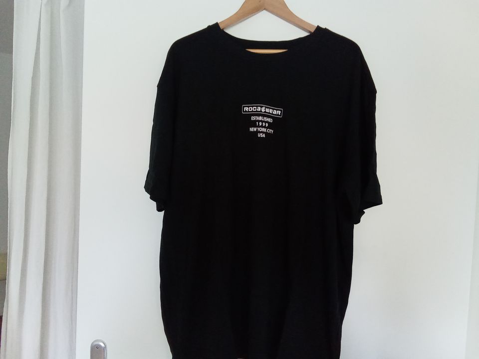 T-Shirt, Rocawear, schwarz, 3XL, neu! Versand kostenlos! in Lychen
