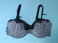 BH 80B Beate Uhse silber grau schwarze Spitze Bügel-BH Nordrhein-Westfalen - Velbert Vorschau