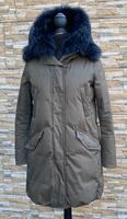 Woolrich Daunenparka, Lammfell, Grün, Gr. S Brandenburg - Stahnsdorf Vorschau