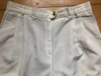 weiße Vintage Bermuda Culotte Shorts kurze Hose weiß gold Berlin - Reinickendorf Vorschau