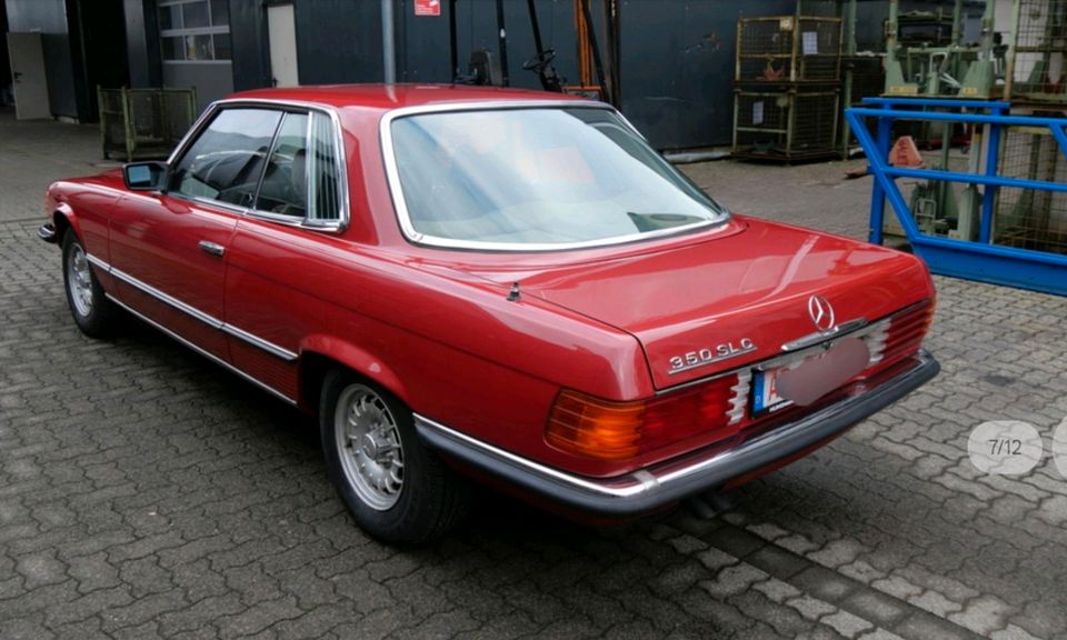 Mercedes Benz SLC 350 V8 1977 Wertgutachten Neu in Aschaffenburg