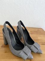 Glitzer High Heels von H&M – Gr. 38 – für besondere Anlässe Berlin - Schöneberg Vorschau
