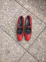 Donna Carolina Pumps, Nappaleder rot,Gr. 42, Absatz 8 cm top Stuttgart - Stuttgart-Ost Vorschau