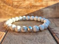Silber Perle Howlith Edelstein Perlenarmband Balance Armband Berlin - Charlottenburg Vorschau