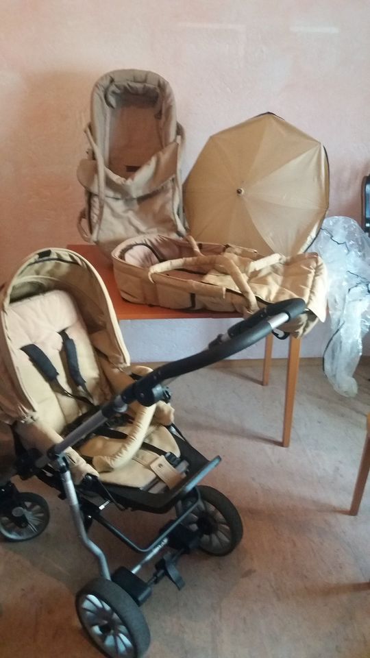 Teutonia - Kinderwagen /Buggy beige in Rohrdorf