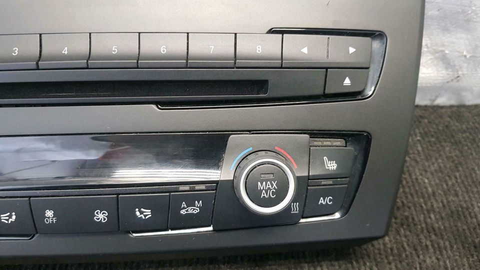 BMW F20 Klimabedienteil Bedienteil Heizung Sitzheizung CD-Radio in Hamburg