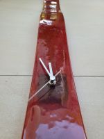 Uhr / Glasuhr in rot / rote Designuhr Baden-Württemberg - Auenwald Vorschau