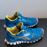 Reebok Realflex Transition Größe 44.5 blau/gelb Thüringen - Erfurt Vorschau