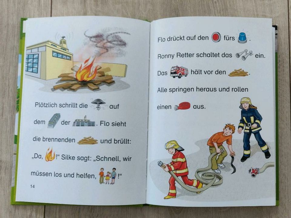 Buch Lesen lernen Bildermaus "Feuerwehrmann für einen Tag" in Augsburg