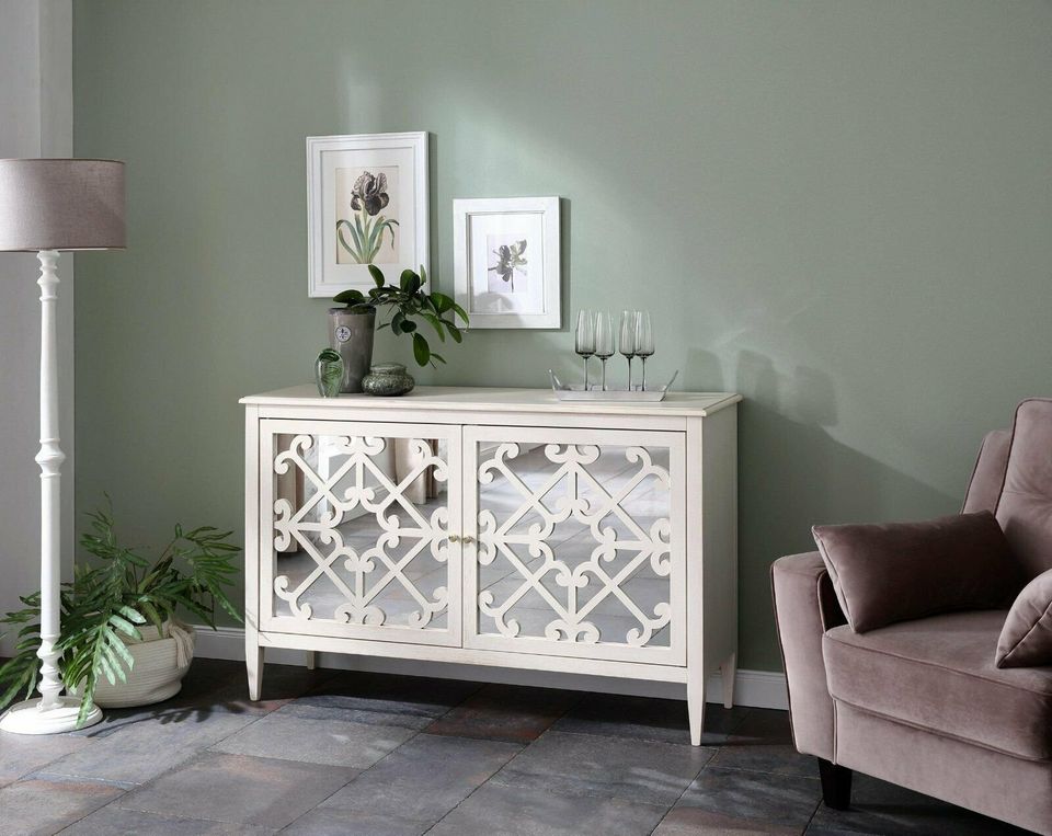 Home affaire Sideboard »Asse«, aus edlem massivem Magnolienholz in Löhne