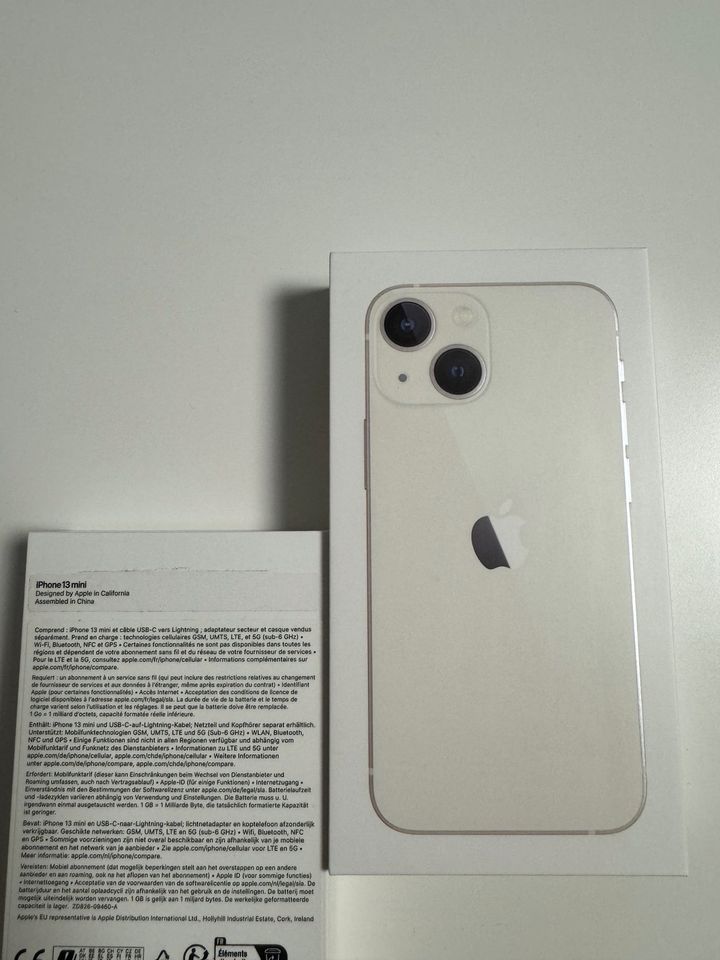 Iphone 13 mini 128gb weiß - sehr gepflegter Zustand mit Zubehör in Berlin