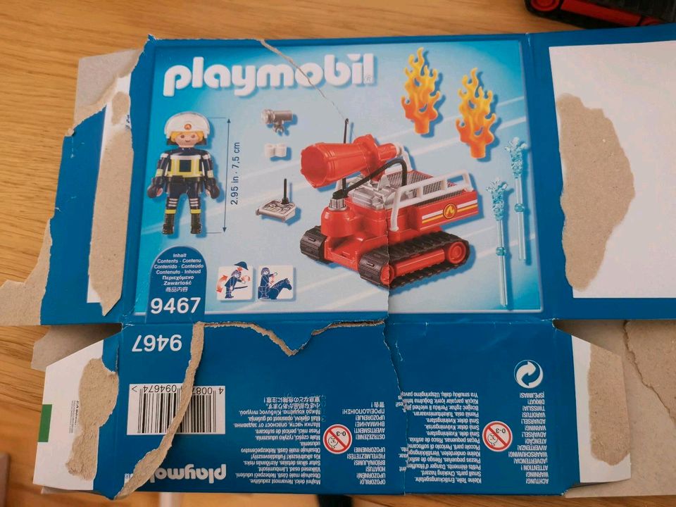 Playmobil 9467 Feuerwehr löschroboter in Senden