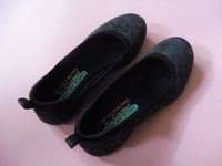 Skechers Ballerina Damen grau schwarz meliert Sneaker Bayern - Ingolstadt Vorschau