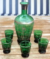 Vintage Glaskaraffe mit 5 Gläsern aus Venedig / 70er Bayern - Oberasbach Vorschau