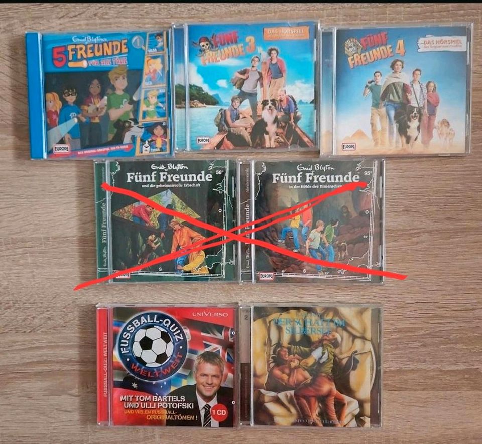 5-Freunde Hörspiel-CDs Stück 1,60€ Fünf Freunde CDs in Neuenhagen