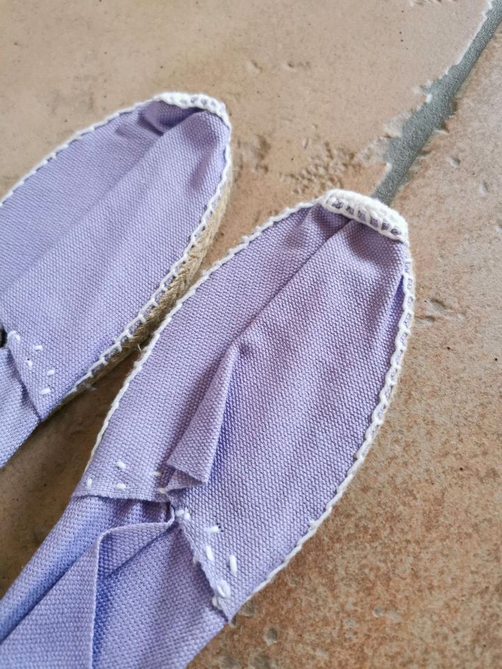 ESPADRILLES | flieder-farben | Größe 41 in Kuppenheim