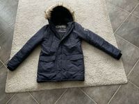 Winterjacke, SuperDry, Herren, dunkelblau, sehr guter Zustand Hessen - Glashütten Vorschau