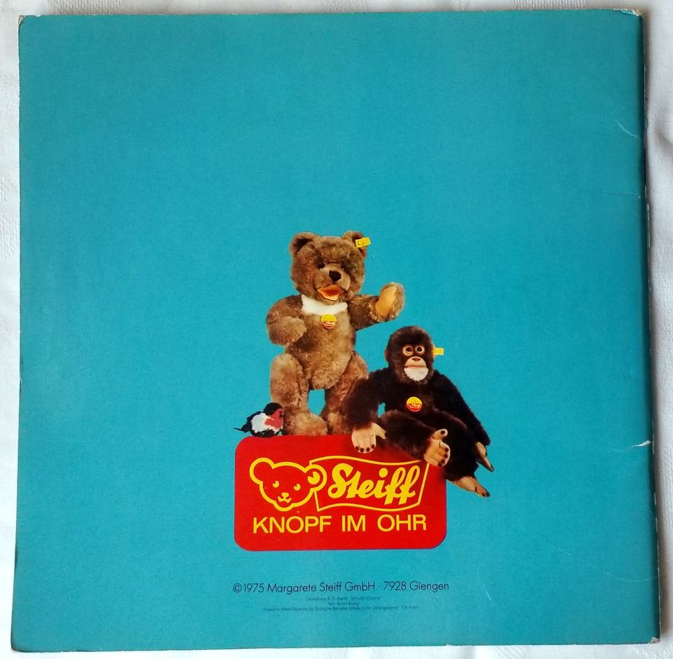 Steiff „Teddy und seine Freunde“ von 1975 in Amöneburg