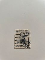 Briefmarke Giuseppe Mazzini mit Stempel Düsseldorf - Unterbach Vorschau