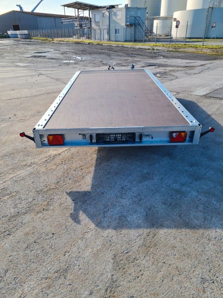 Autoanhänger Plattformanhänger Trailer 4,50m x 2,11m 3,0t ⭐NEU⭐ in Hamm