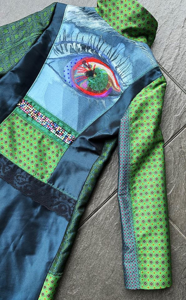 Desigual Damen Mantel Jacke Größe 38 Patchwork in Siegen