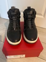 Hugo Boss Sneaker schwarz weiß Schuhe Madison Gr. 44 wie neu Nordrhein-Westfalen - Greven Vorschau