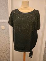 TREDY Shirt, Bluse, Schwarz mit Strass, Perlen, Gr. 44 46 Wandsbek - Hamburg Rahlstedt Vorschau