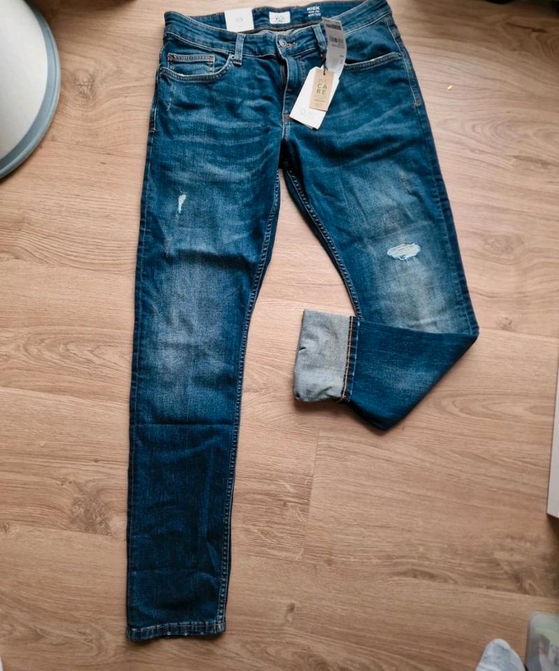 S.oliver Jeans Herren Neu mit Etikett w32 L32 Rick Slimfit in Brome