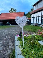 Weiße Herzen Hochzeitsdeko zum Stecken Nordrhein-Westfalen - Bad Sassendorf Vorschau