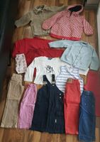 14 tlg Paket Gr. 98 104 Mädchen Jeanskleid Hose Shirt Top Jacken Hessen - Wöllstadt Vorschau