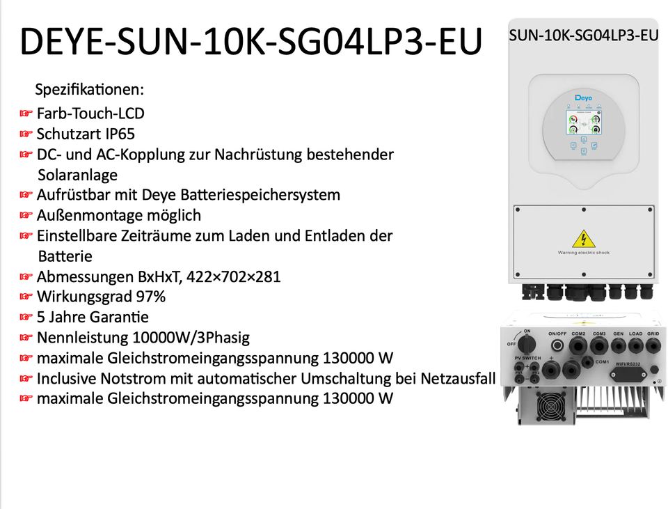 10kW PV Anlage Komplettangebot inkl. Montage & Elektroinstallation in Oberhausen