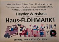 Wirtshausflohmarkt Sonntag 26.5 Gläser Krüge Biergläser Geschirr Bayern - Lappersdorf Vorschau