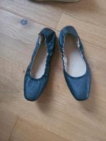 Leder Ballerina schwarz Niedersachsen - Grünendeich Niederelbe Vorschau