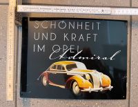 Blechschild Schönheit und Kraft im Opel ca 20*25 Rheinland-Pfalz - Dexheim Vorschau