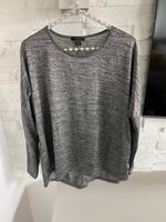 Langarmshirt Amisu grau Silber Größe S Bayern - Greding Vorschau