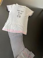 ESPRIT Damen Pyjama Schlafanzug Gr. 40 / Hose lang Shirt kurzarm Bayern - Döhlau Vorschau
