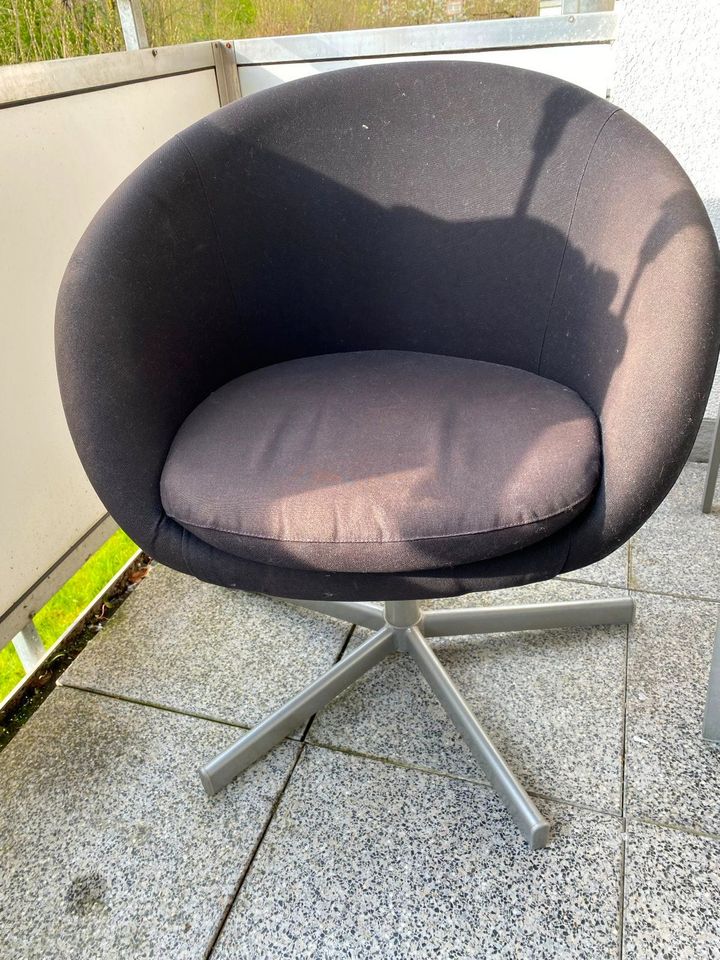 Schwarzer Sessel / Ikea in Bielefeld