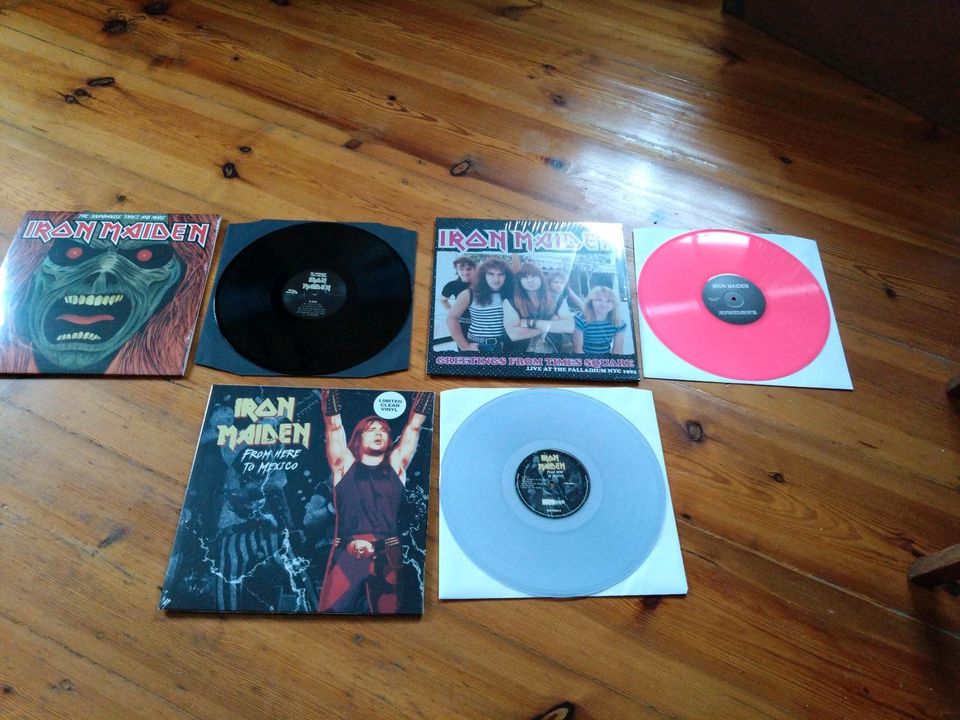 Iron Maiden Drei Platten vinyl in Berlin