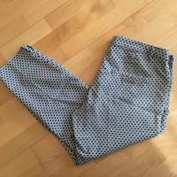 Neuwertige Damen Hose H&M grau weiß Muster Größe 44 Bayern - Königsbrunn Vorschau